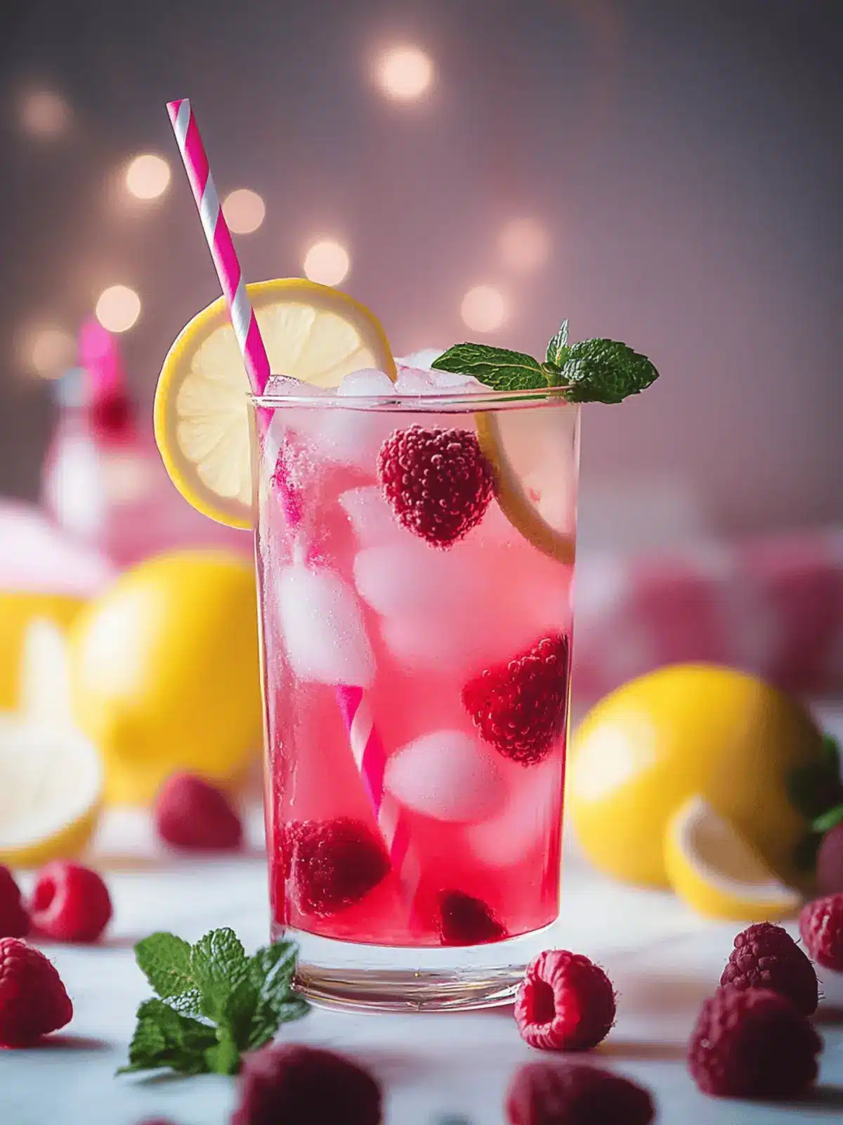 Cupid’s Spiked Raspberry Lemonade
