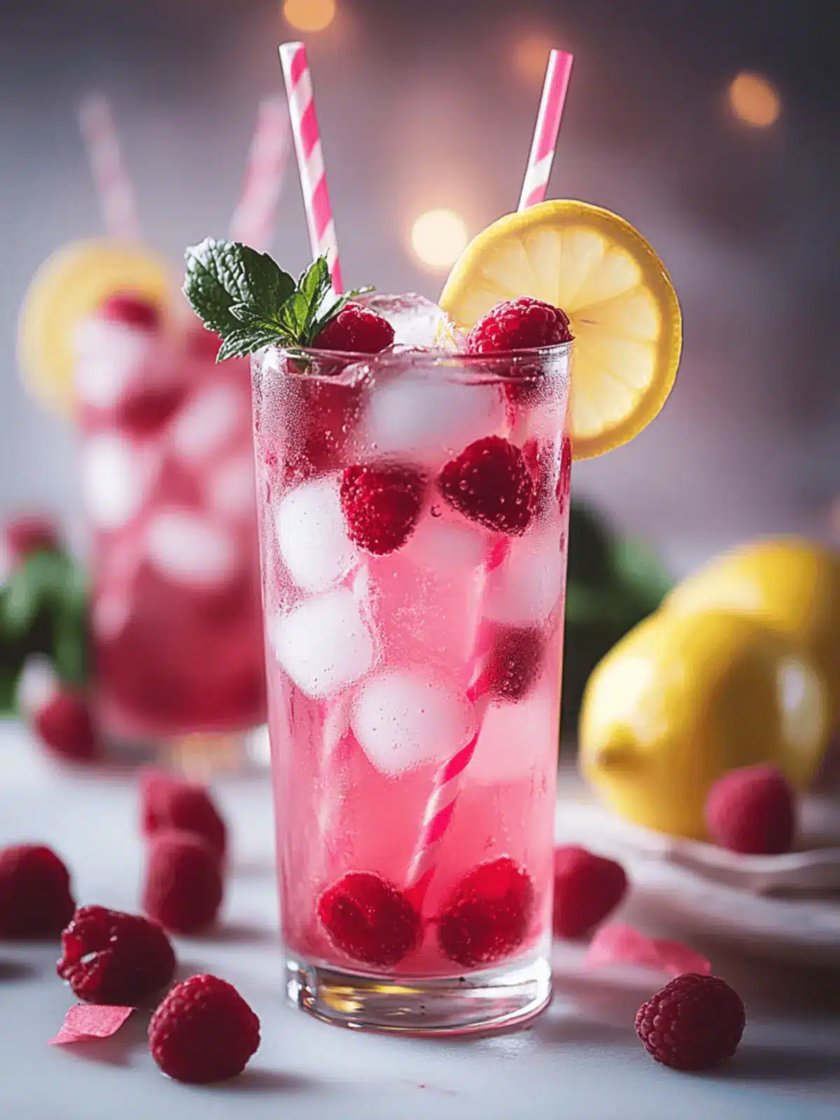 Cupid’s Spiked Raspberry Lemonade