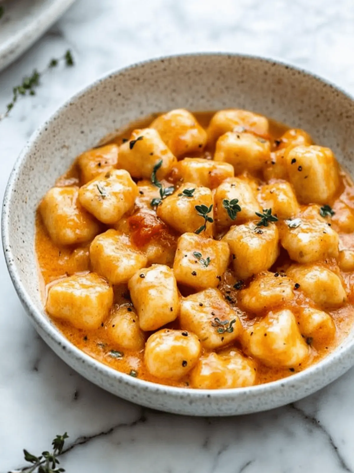 Marry Me Crispy Tofu with Gnocchi – Vegan & Dairy Free