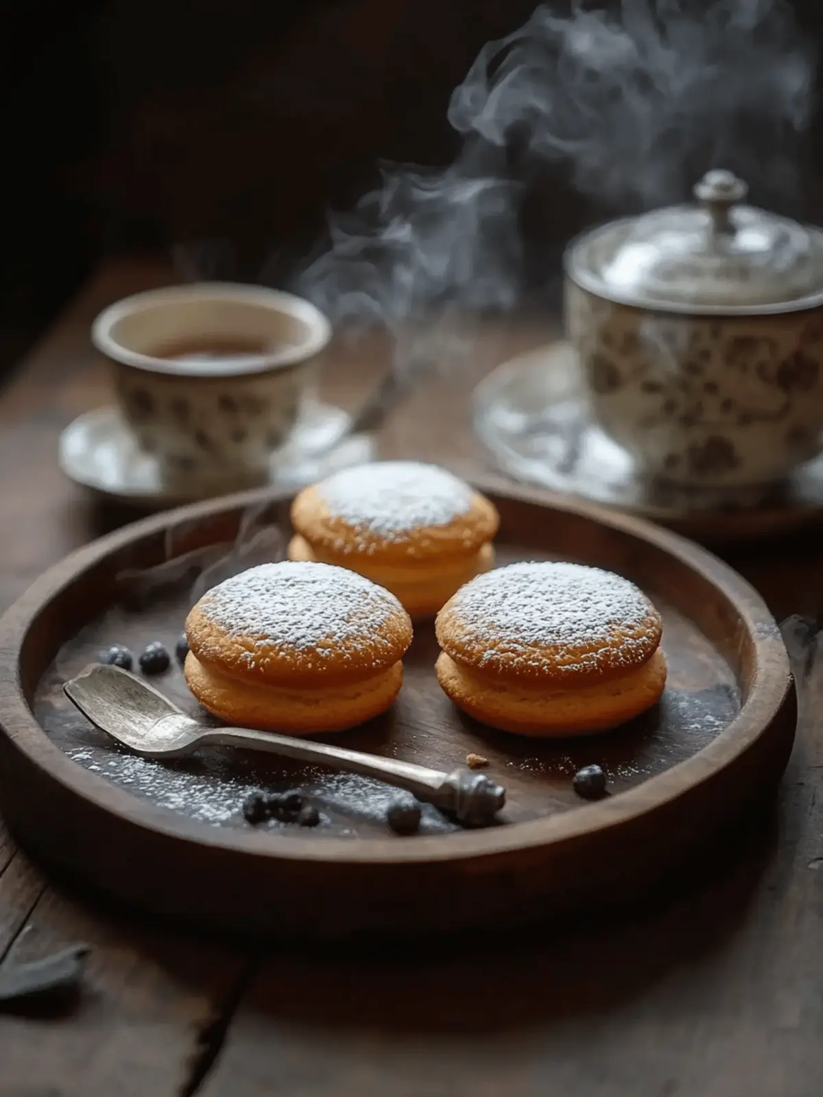 Sherlock Holmes Foggy London Tea Cakes