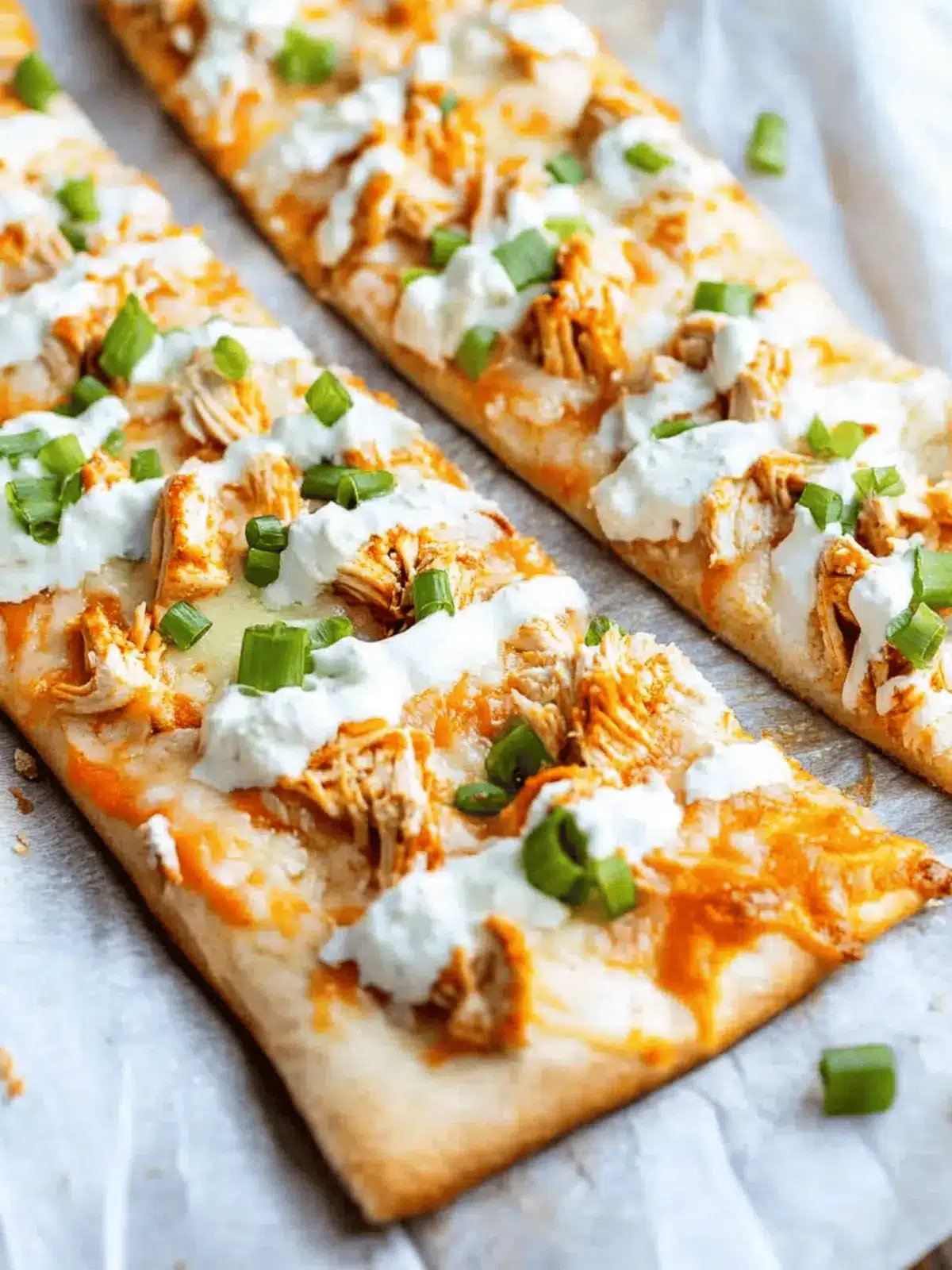 Buffalo Chicken Flatbread