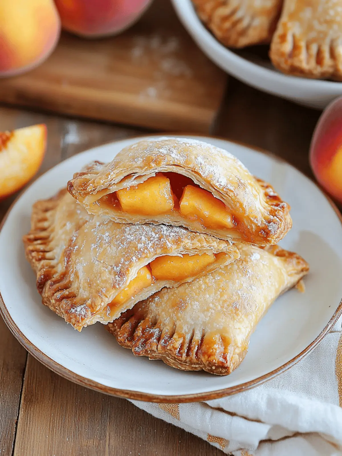 Peach Hand Pies