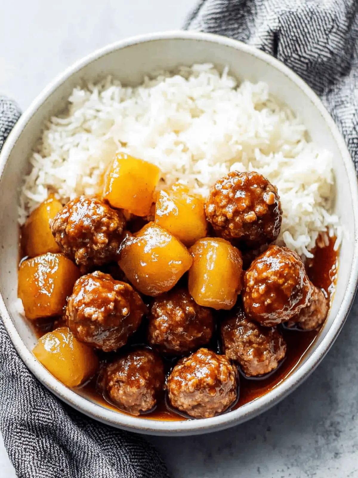 Slow Cooker Sweet and Sour Meatballs