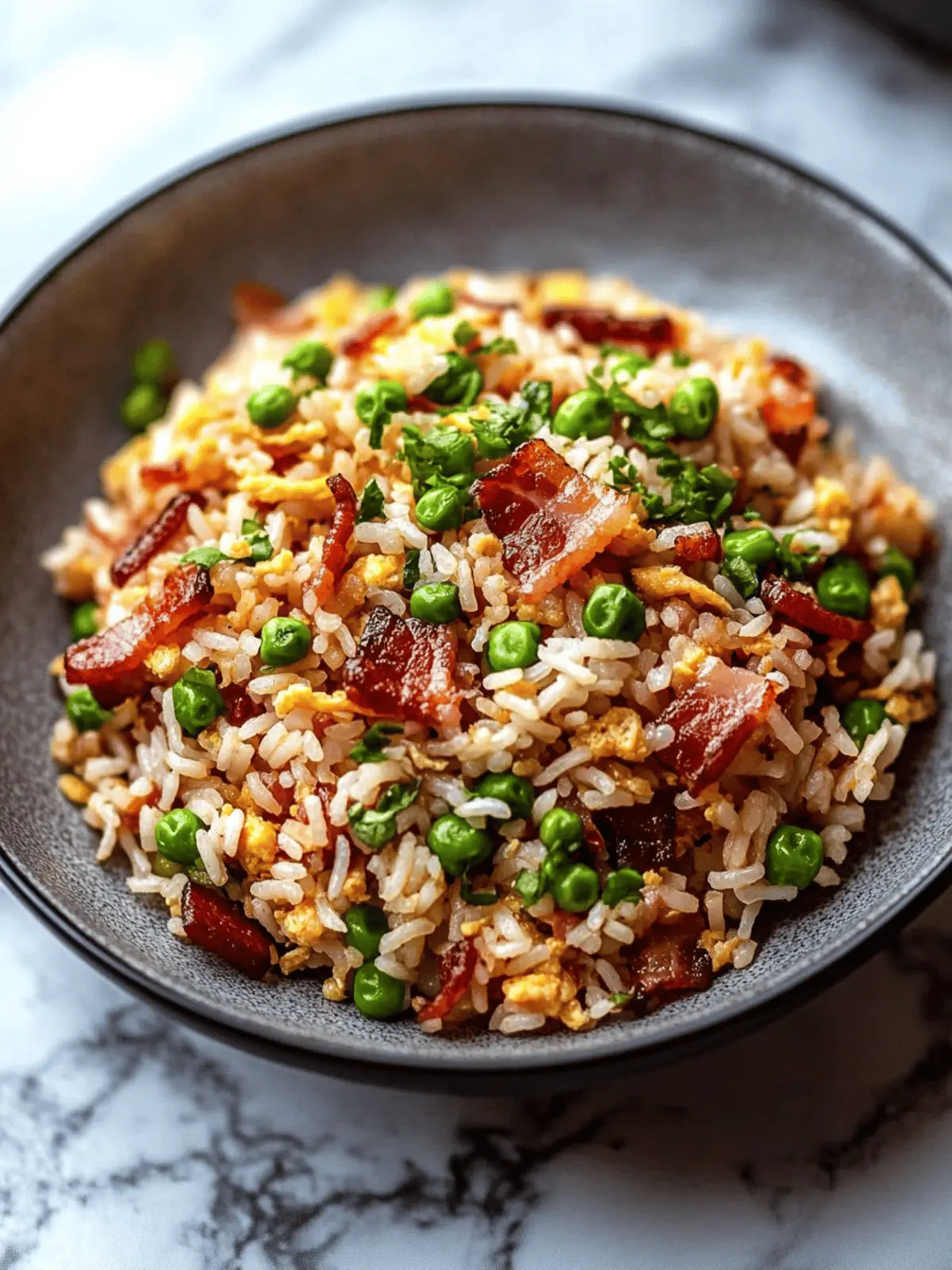 Bacon Fried Rice