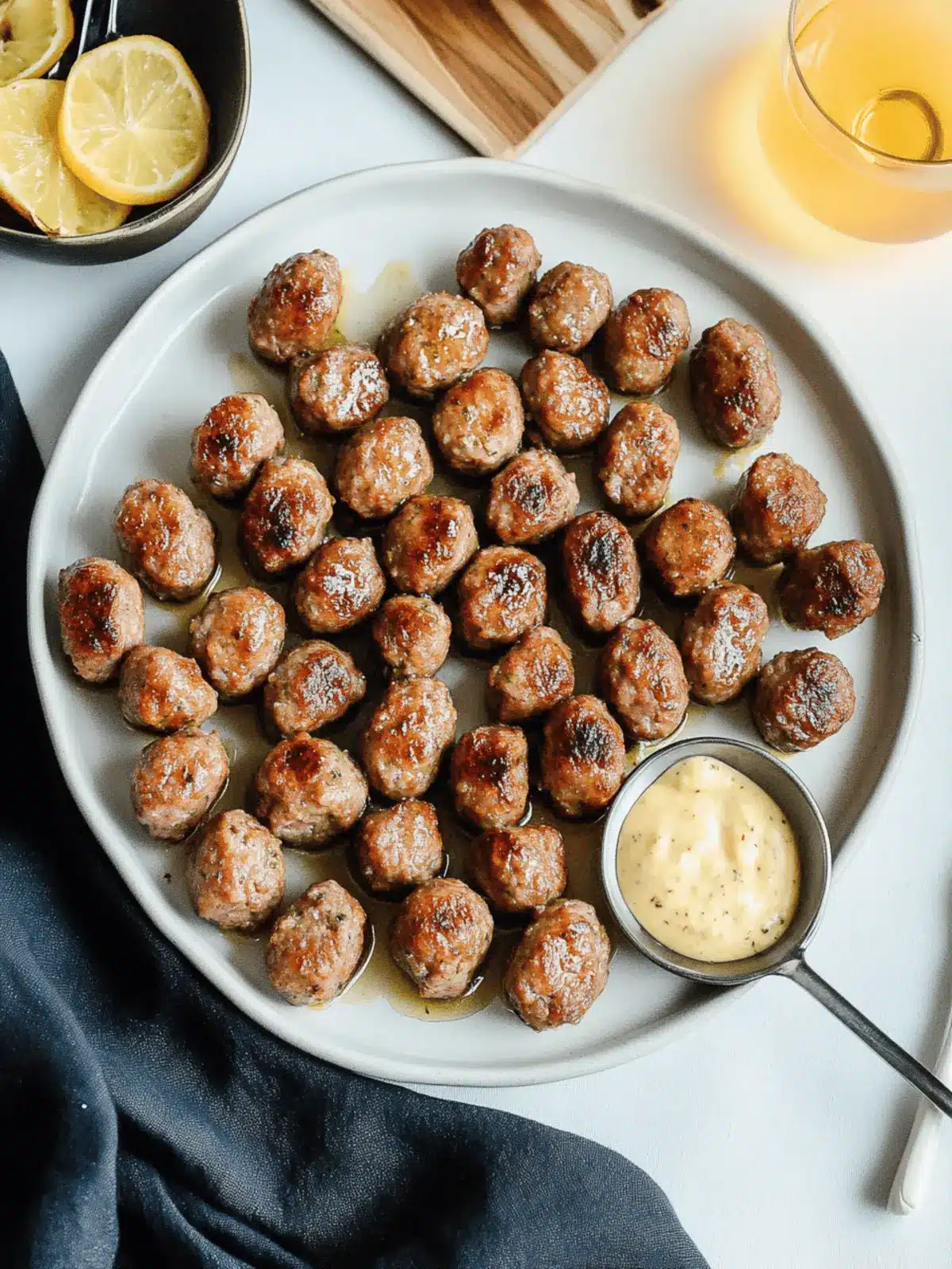 Chardonnay Italian Sausage Bites