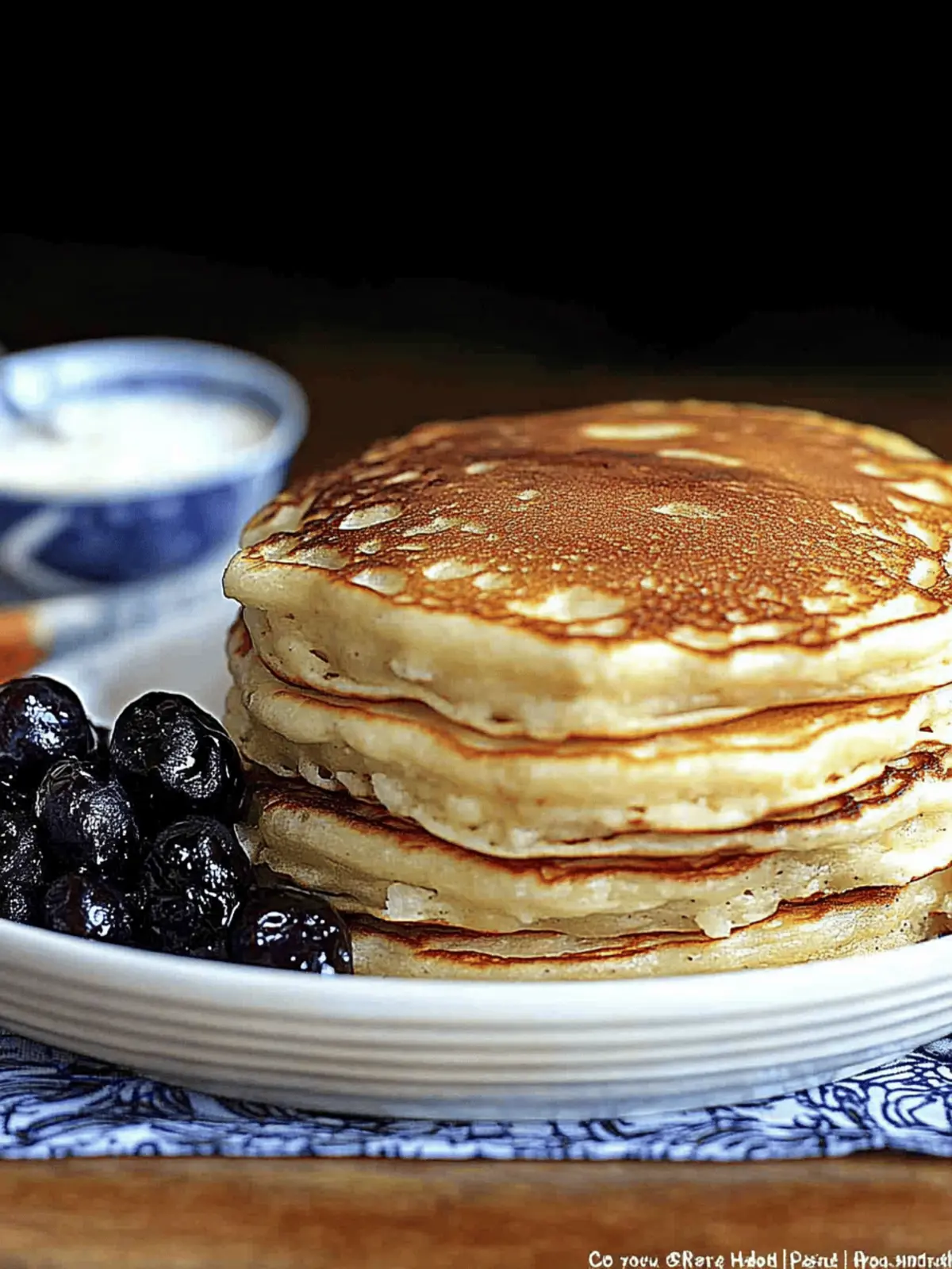coconut cream pancakes