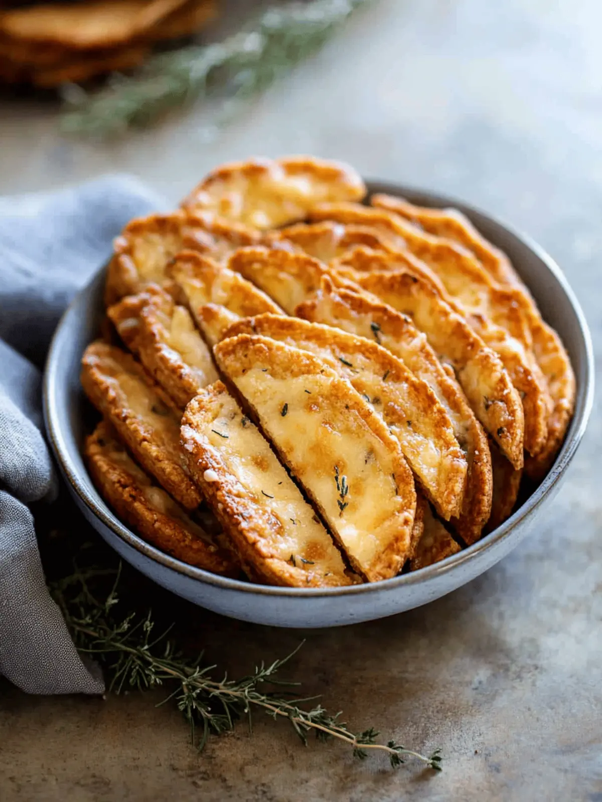 Homemade Cheese Crackers