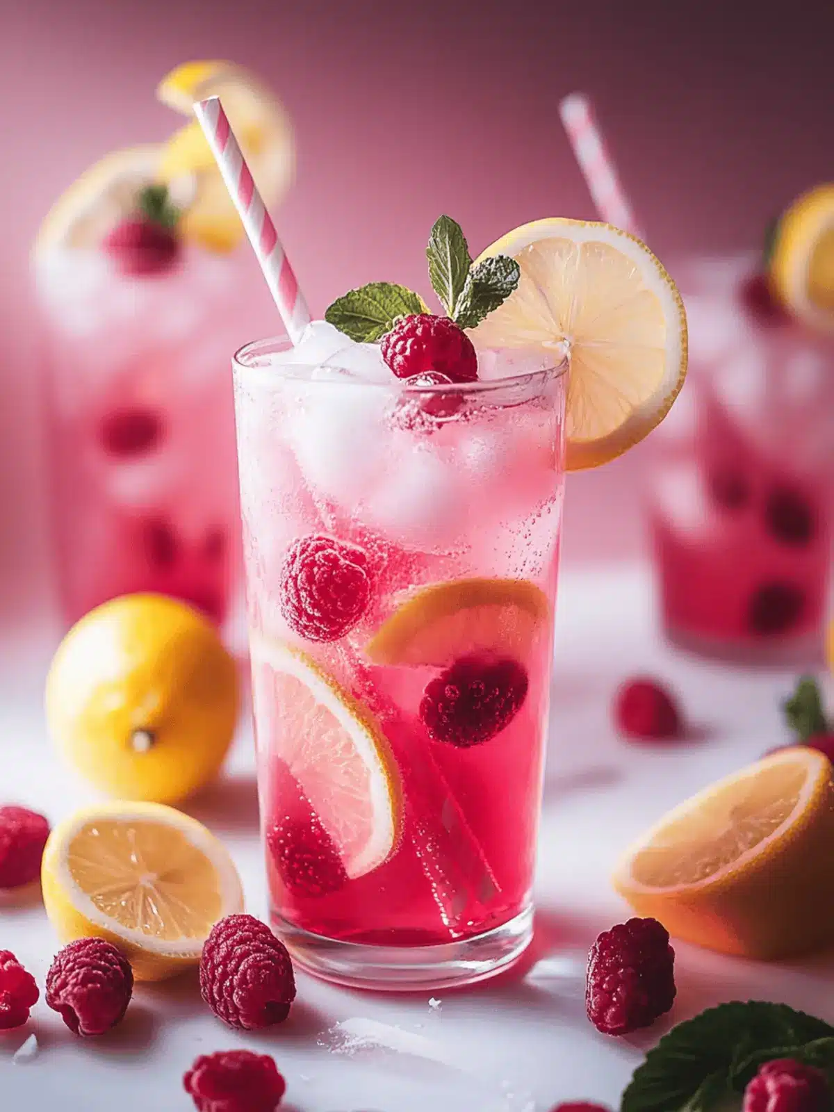 Cupid’s Spiked Raspberry Lemonade