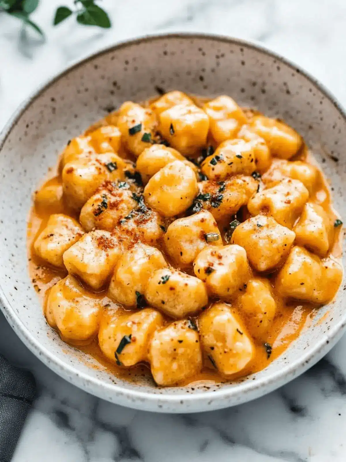 Marry Me Crispy Tofu with Gnocchi – Vegan & Dairy Free