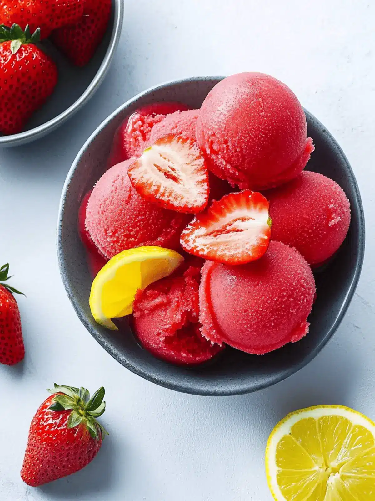 Strawberry Sorbet