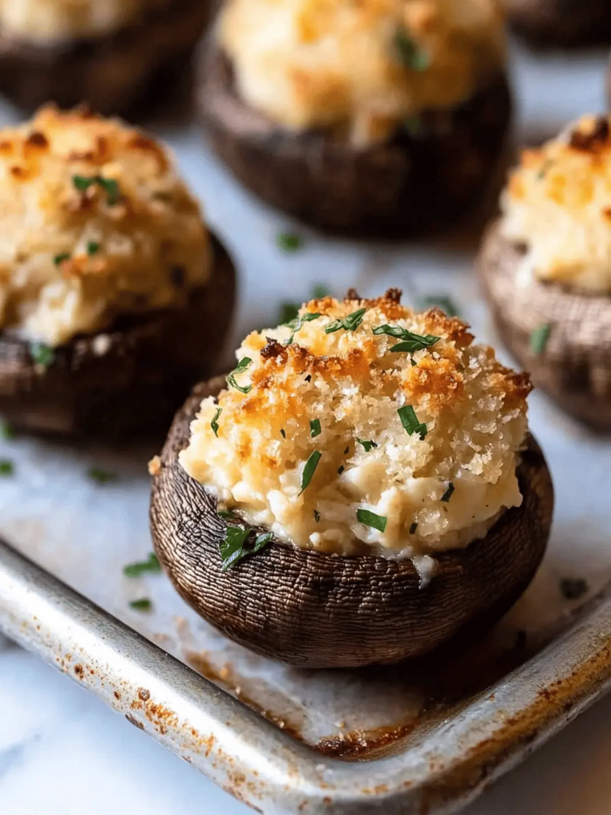 Boursin Stuffed Mushrooms