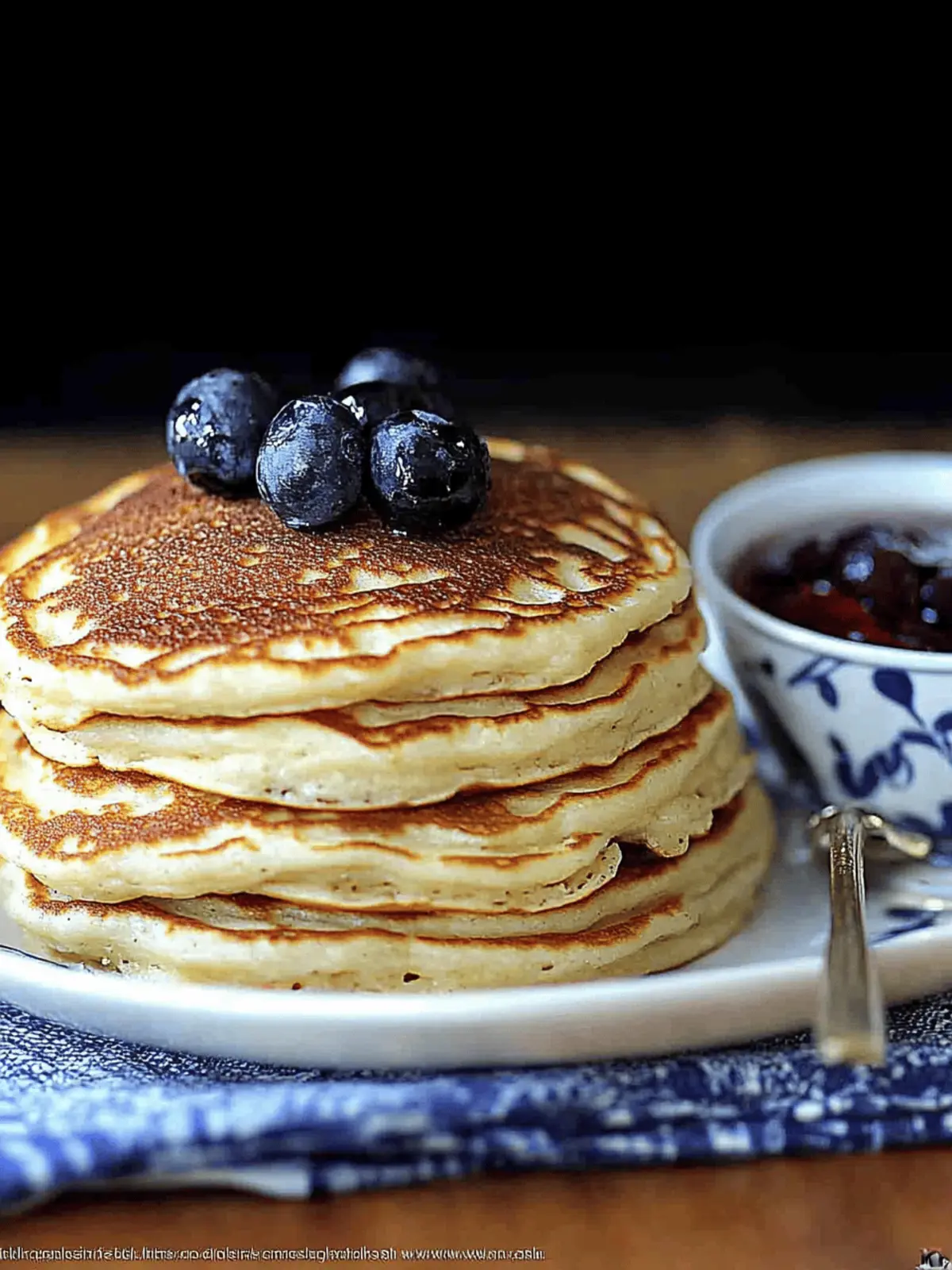 coconut cream pancakes