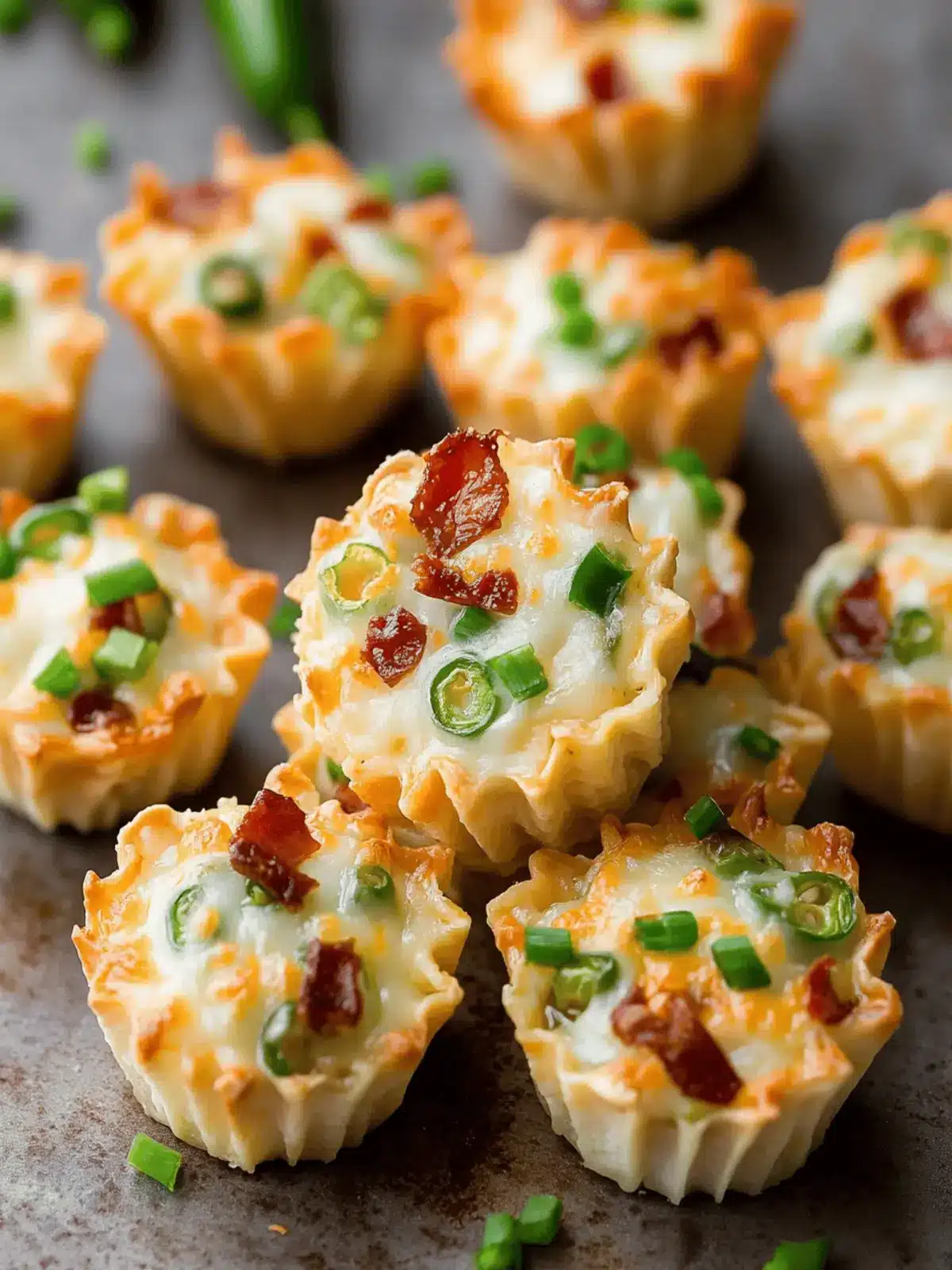 Cheesy Jalapeño Popper Bites