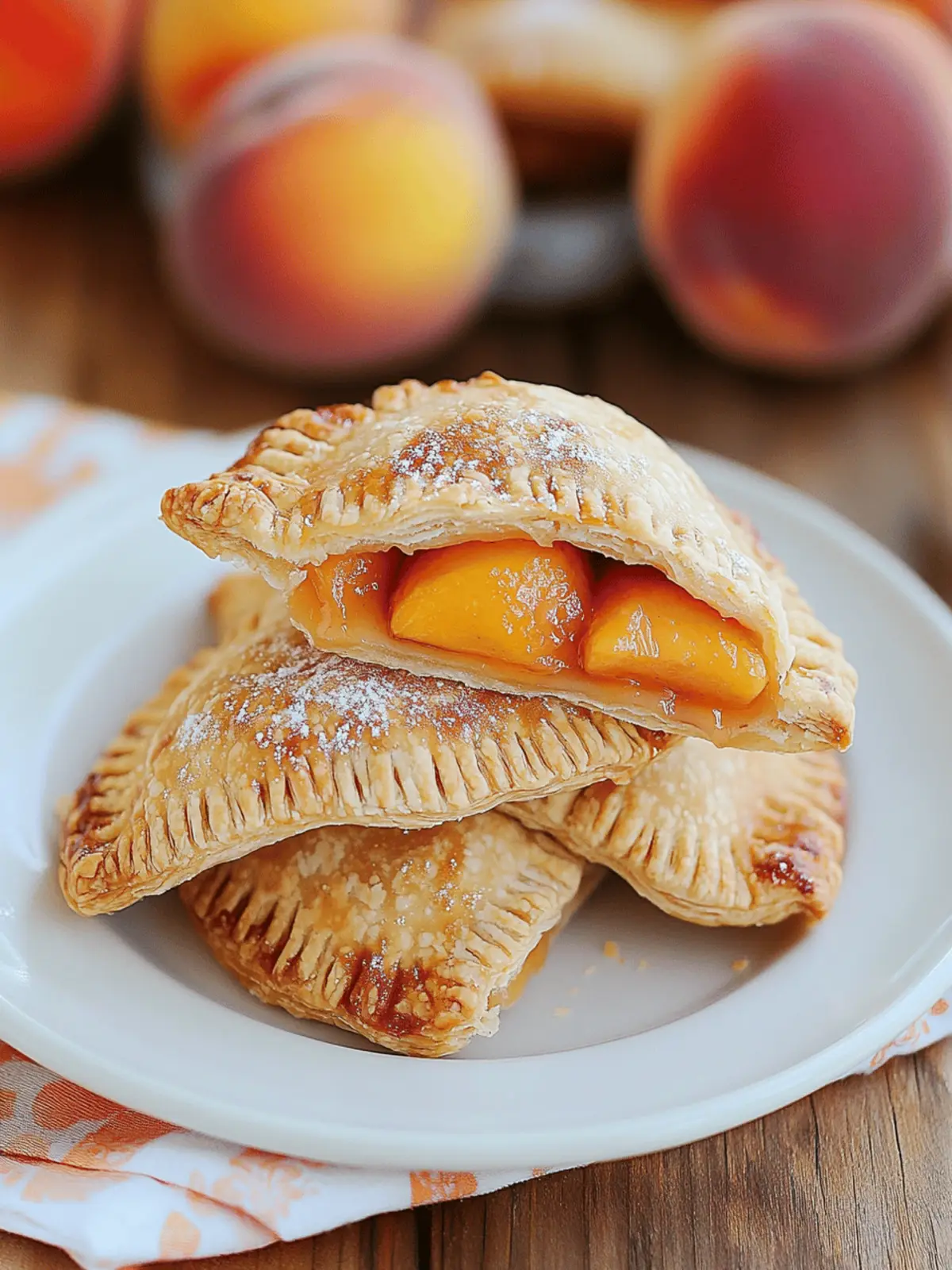Peach Hand Pies